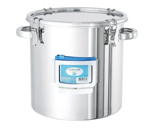 4-2951-01 Both Handles type Container with card holder, Catch Clip 10L CTH-CZ-24