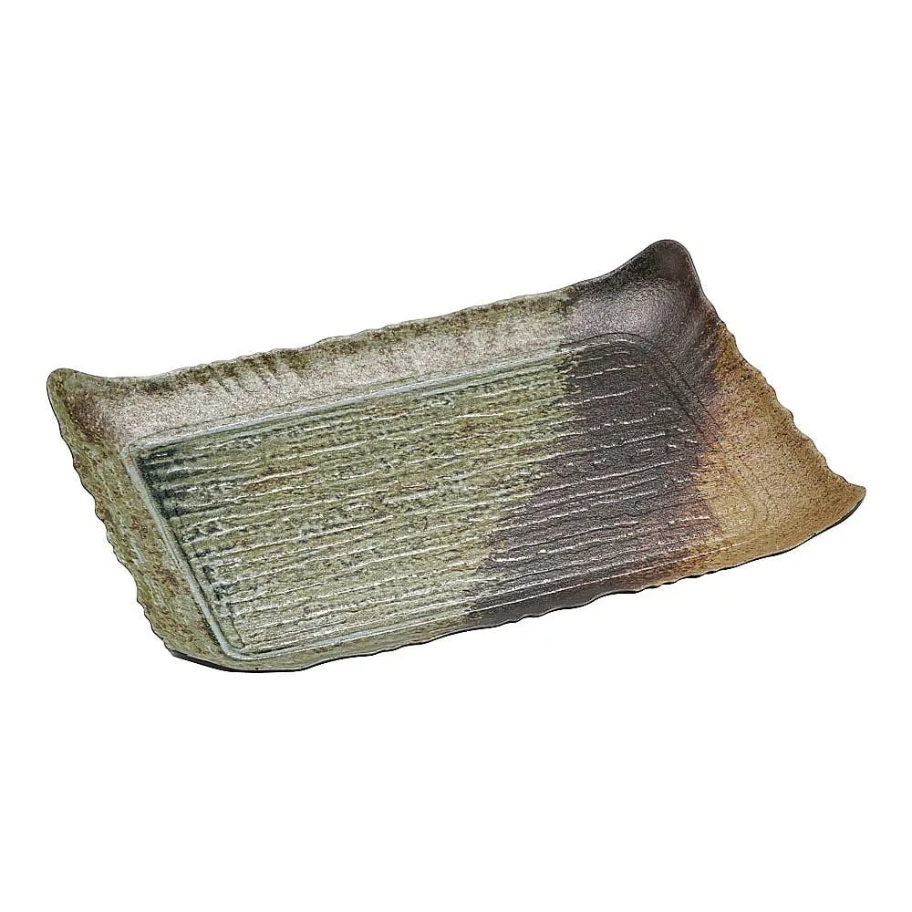 62-6653-26 Plastic Container Chikugo Mingei Pottery Large (10 pieces)