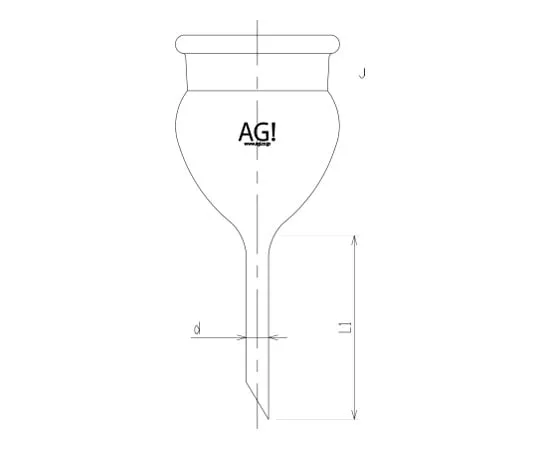 62-2112-75 Funnel J: 29/12 3914-1G