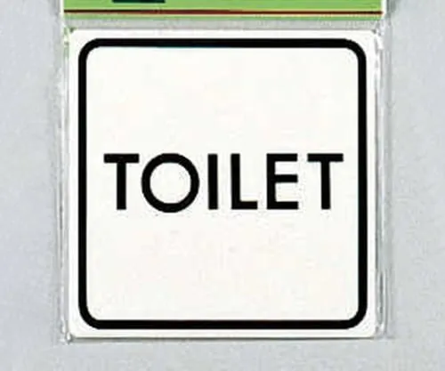 61-7400-63 TOILET 100mm x 100mm x 2mm E510-34