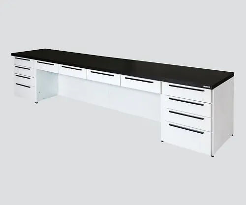 3-4469-01 Side Laboratory Bench Steel Unit, Open Type 1500 x 750 x 800 SSSA-1500