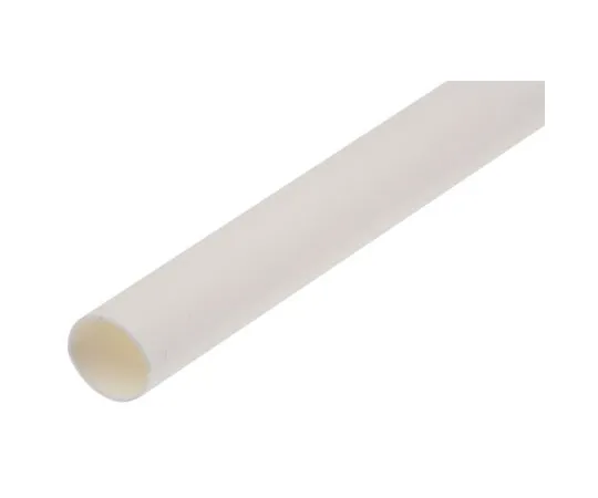 63-4610-06 RS PRO Heat Shrink Tube, White 4.8mm Sleeve Dia. x 1.2m Length 2:1 Ratio 392-258