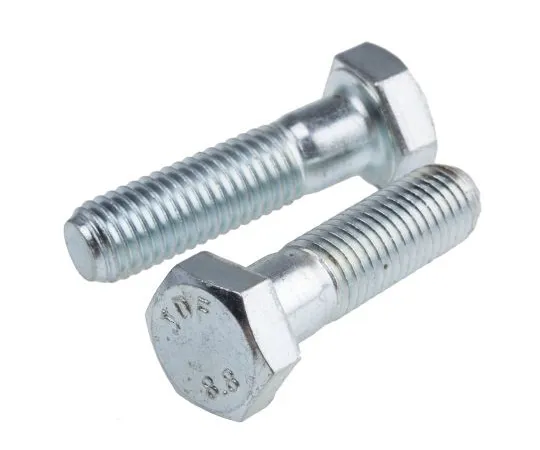 63-4599-29 Clear Passivated, Zinc Steel Hex Bolt, M12 x 45mm 279-773
