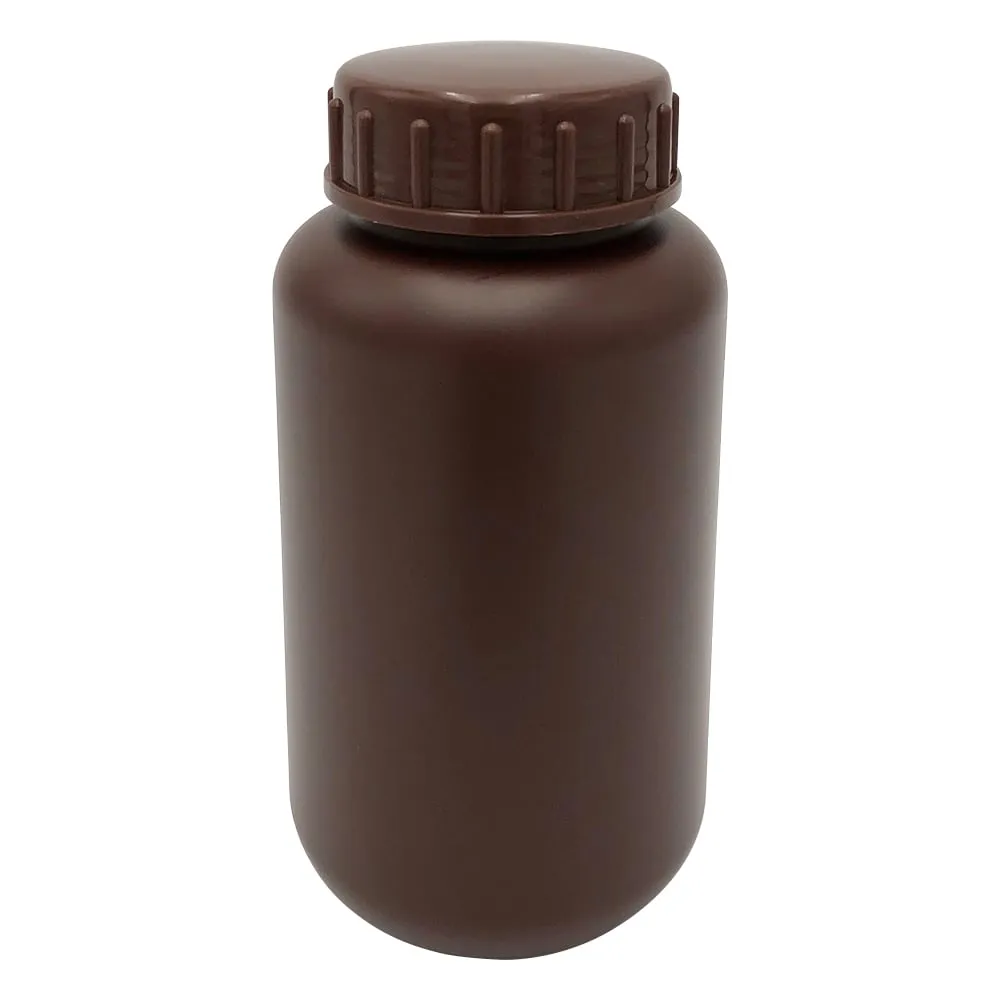 10-3203-55 Wide-Mouth Round Shading Bottle 500mL (Brown) No Set 1032-03