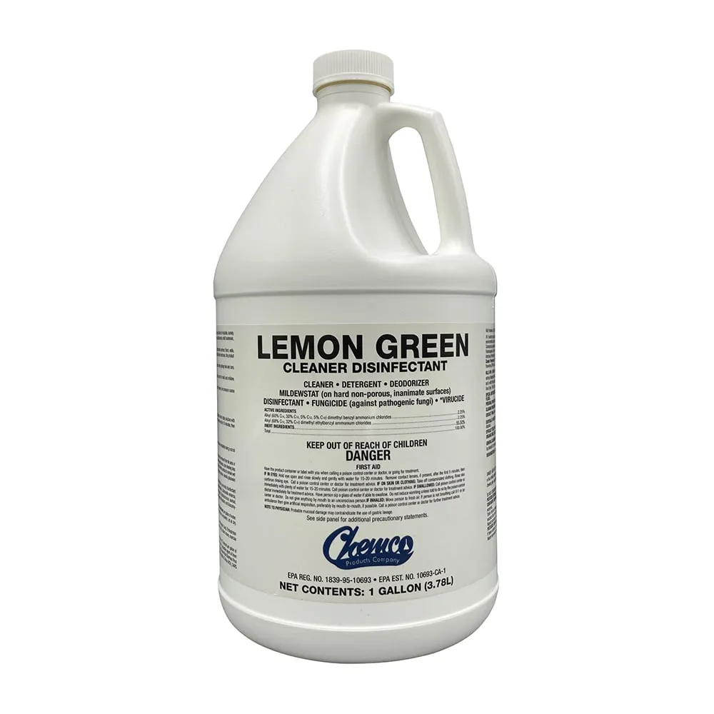 3-9487-11 EPA Bacteria Elimination detergent lemon green DD fl-9534