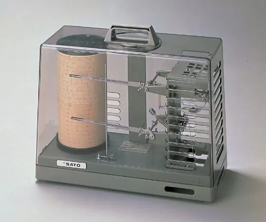 1-1014-02-56 Temperature and Humidity Recorder (hand-wound) with English Calibration Certificate 7215-00