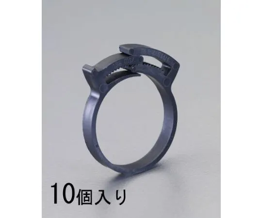 78-0154-14　Hose Clamp (Nylon) [Gear Type] 56.5-60.5mm [10Pcs]　EA463SD-61