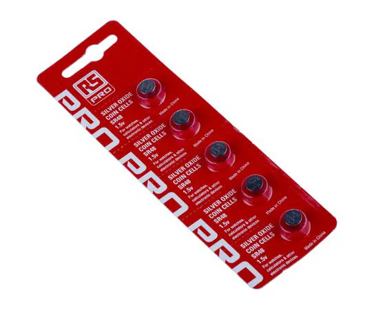 63-4649-70 RS PRO SR48 Button Battery, 1.55V, 7.9mm Diameter 595-637