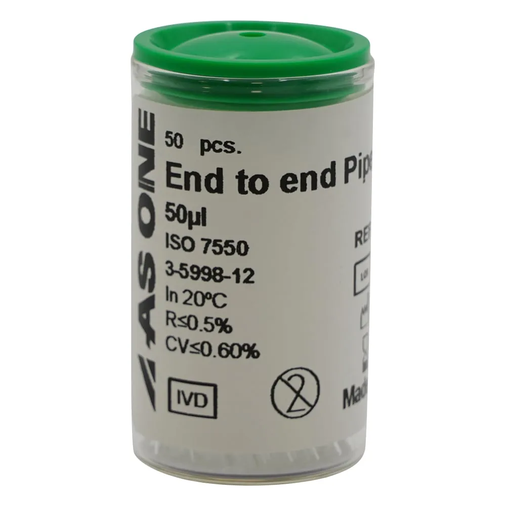 3-5998-12　［Discontinued］End-to-*** Tip 29mm 50μL 50 Pieces　50-29