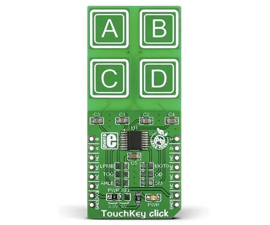 68-2203-31　［Discontinued］MIKROE Touchkey Click　SEN-18882