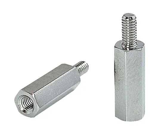 3-9671-03 Hexagon Male/Female Screw Spacer (M Type) Stainless Steel 10 Pieces MU3-10