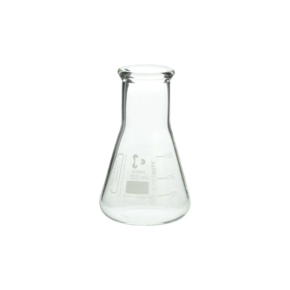 61-4408-83 Super Thick Erlenmeyer Flask 100mL 010620-100A