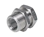 61-7637-54 Stainless Steel (SUS316) Tightening Fitting Bulkhead Socket R1/8 Rc1/8 NSMFF01