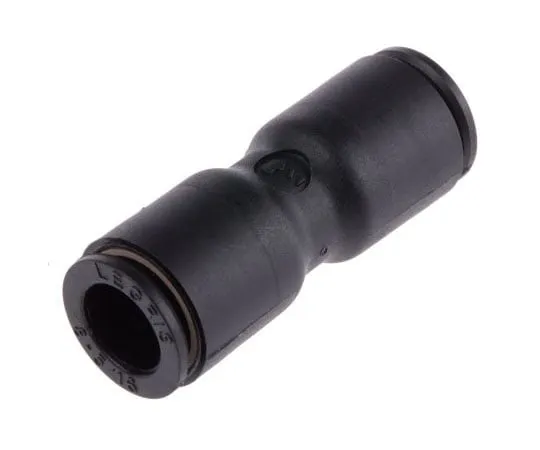 63-4717-35 Legris 3106 Pneumatic Straight Tube-to-Tube Adapter, Push In 8 mm 3106 08 00