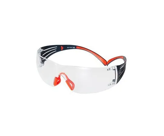 63-7318-58 Secure Fit Protection Glasses Clear SF401SGAF-RED JIS