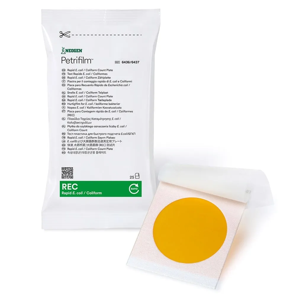 6-8641-30 Petri Film (TM) Medium (E. coli and Escherichia coli group/25pcs × 2 bag) 6436REC