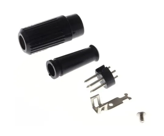 63-4634-21 RS PRO 5 Pole Din Plug, 1A, 100 V ac, Push Lock 490-945