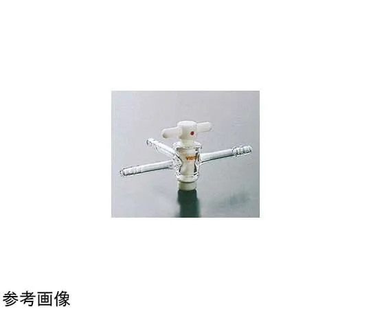 65-6842-09 PTFE Three-Way Cock (with Rubber Stopper) φ6 18 2017-01