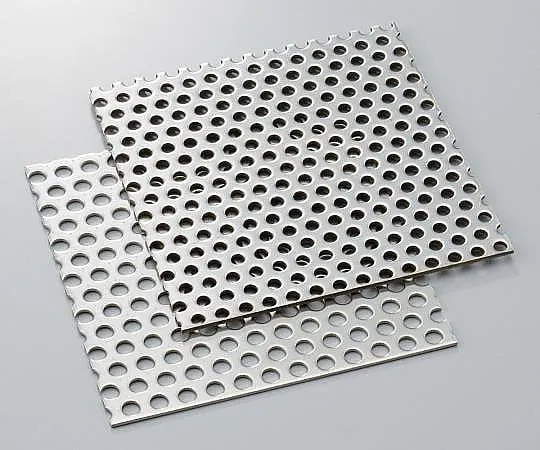 3-3153-01 Punching Plate (Stainless Steel (SUS304)) φ3mm Hole 300 x 450 x 0.8 dim.3x5P-3045