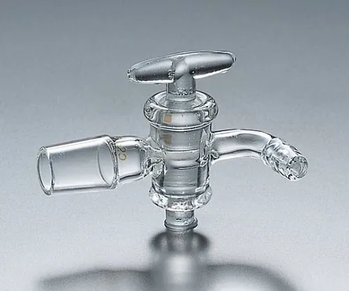 61-0047-67 TS Exhaust Pipe Straight Tube with Semi Micro Cock (Teflon) 15/20 CL0411-04-10