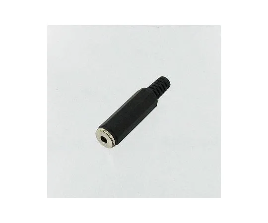 63-3100-20 3.5 phi stereo Jack with cable guard for black cable WTN04F1086S