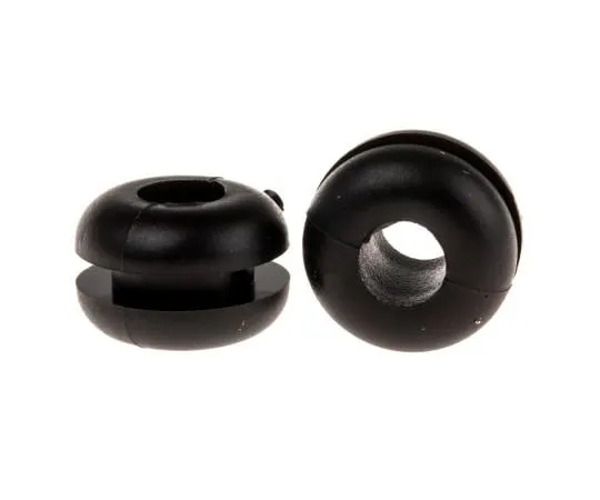 63-4643-30 RS PRO Black PVC 6.4mm Round Cable Grommet for Maximum of 4mm Cable Dia. 543-197