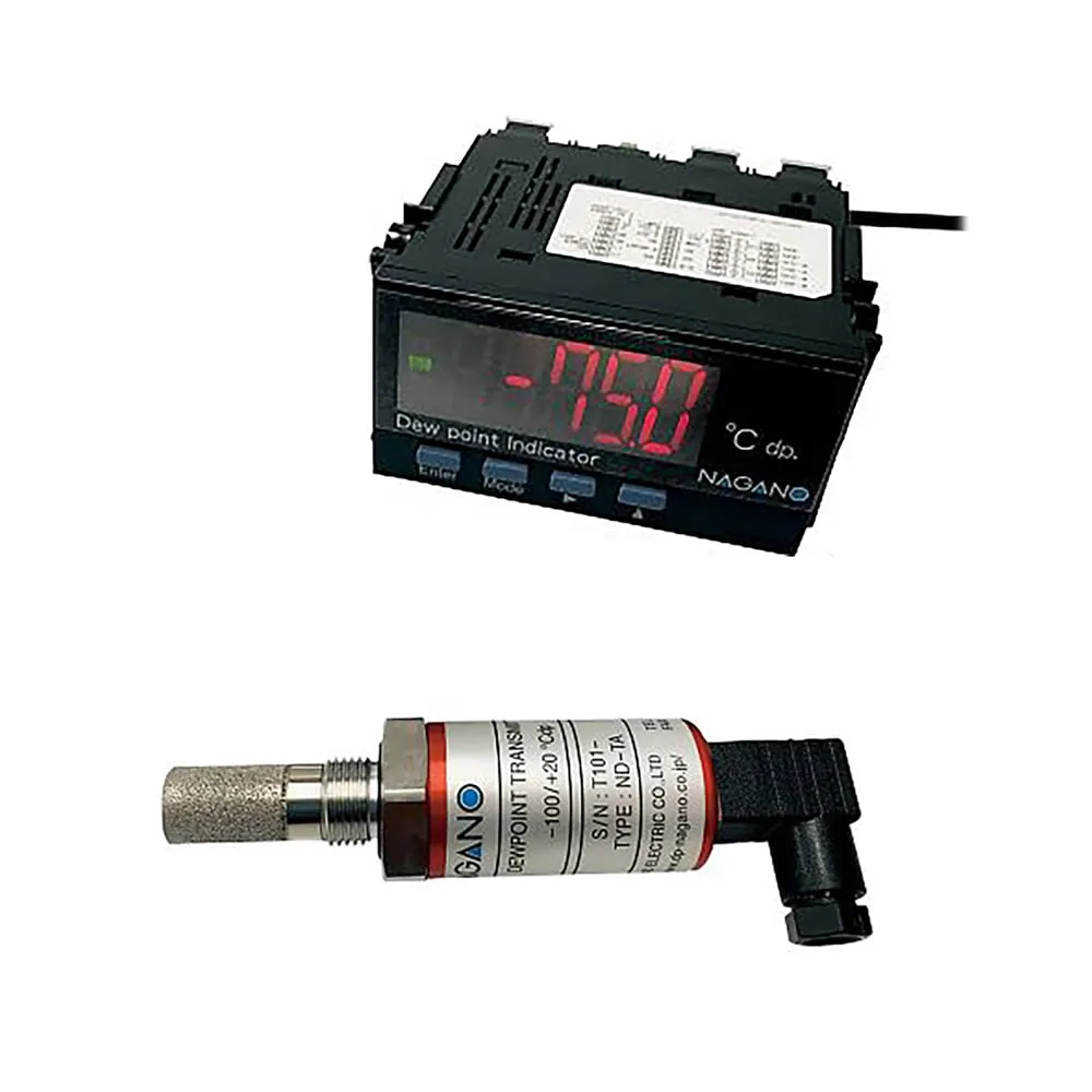 3-7626-02 Electrostatic capacity Dew Point Meter Online Long Neck ND-TA