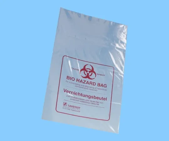 63-2983-96 Biohazard Bag 500 x 300mm (with Red Print) 86.1201