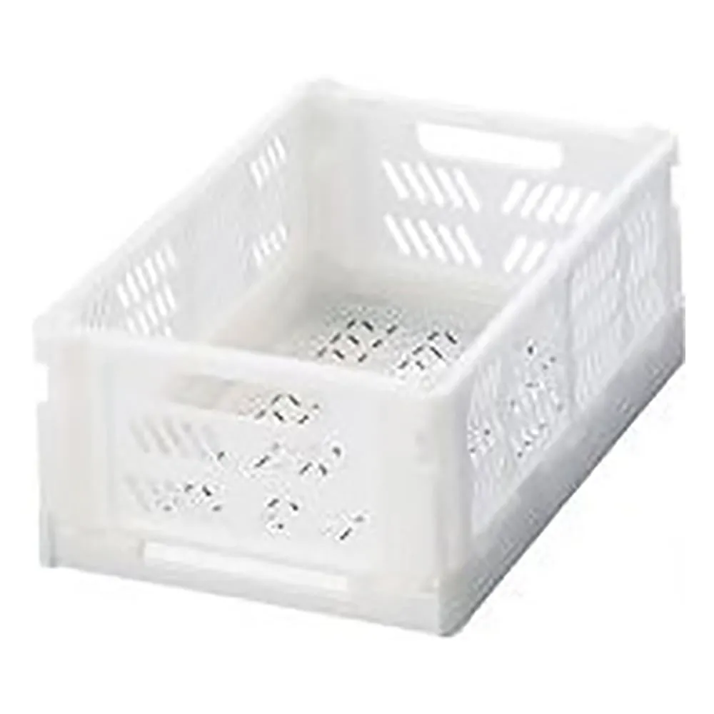 4-760-01 Folding Container (Compact) White PC-SWH