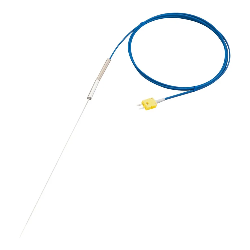 1-3950-04-57 K-sheath Thermocouple (high temperature, Inconel R type) 0 ~ 700℃ φ1.6mm 300mm with Chinese Calibration Certificate