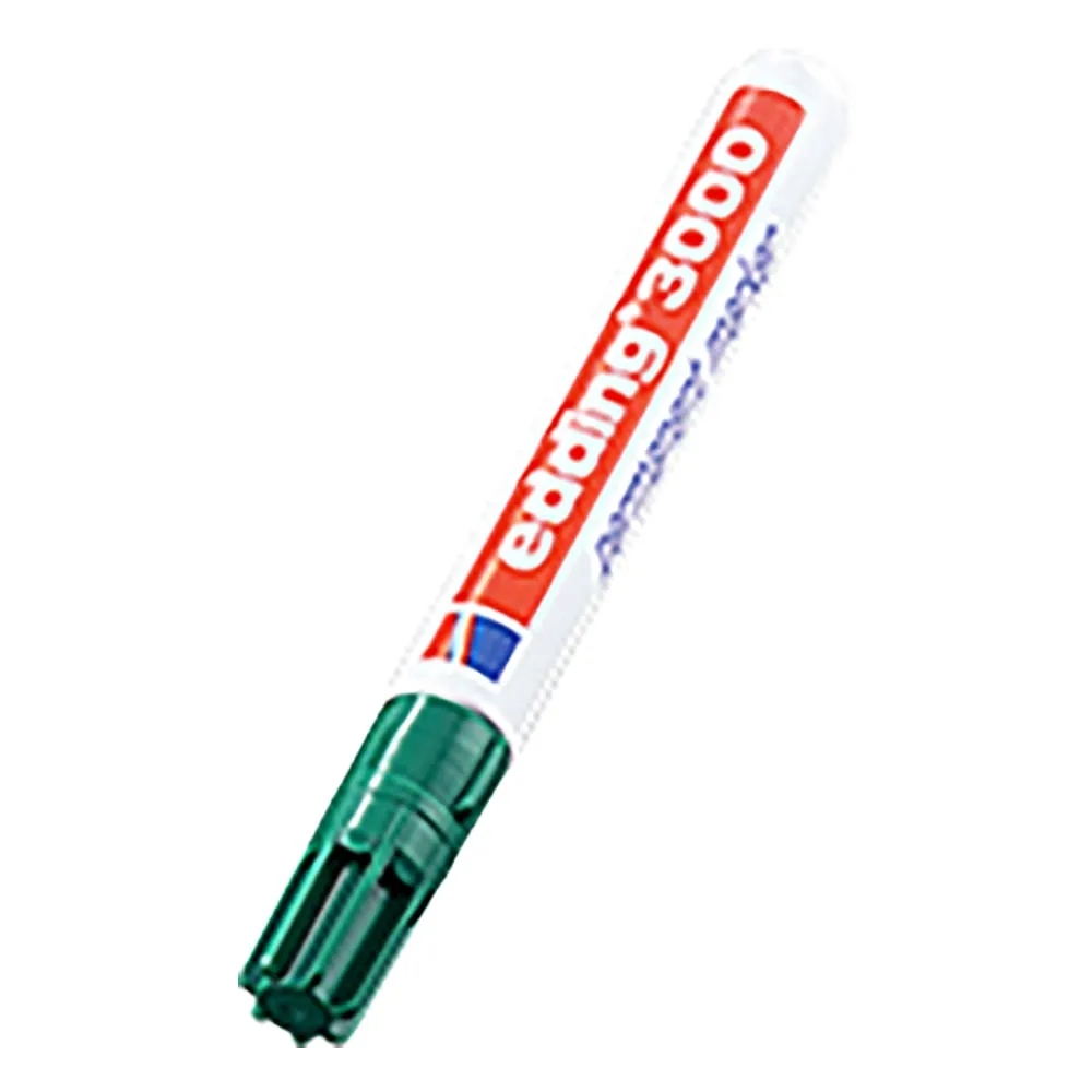 3-7106-04 Lab Pen (Edding) Thick Green 1.5 - 3mm 4-3000004