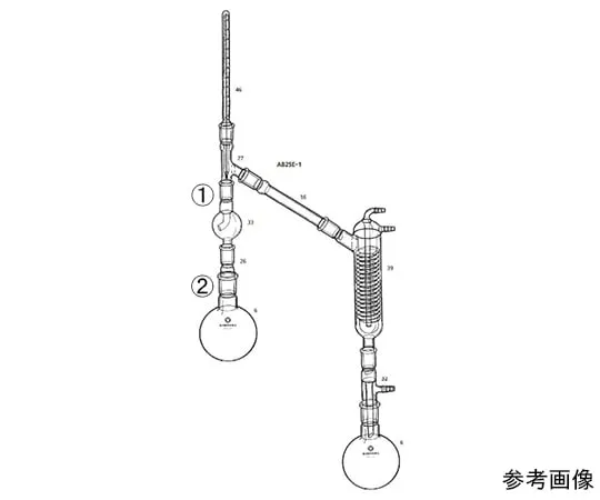 64-1060-75 Kjeldahl distillation apparatus AB25E-1-1