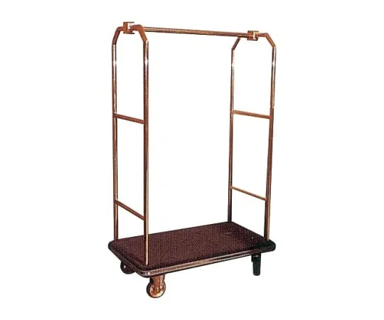 62-1620-93 Brass Hanger Baggage Cart 1100 x 500 x 1800 mm SH-58F