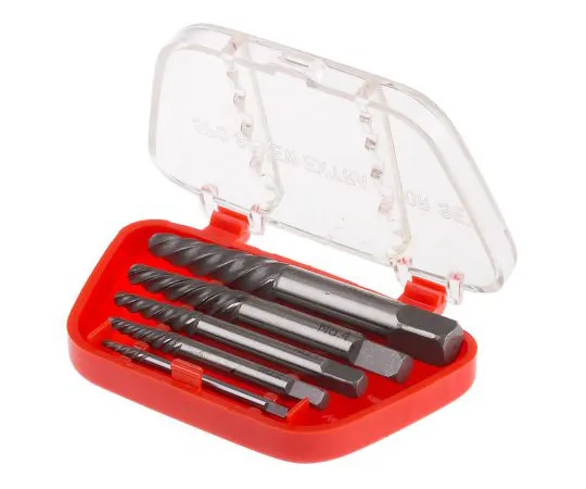 63-4625-08 RS PRO 5 piece Alloy Steel Screw Extractor Set 446-853