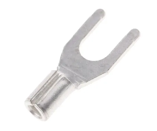 63-4623-86 RS PRO Uninsulated Crimp Spade Connector, 0.5mm² to 1.5mm², 22AWG to 16AWG, M3.5 Stud Size 433-062