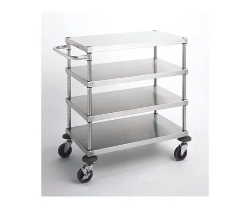 61-3797-71 W12 Type Stainless Steel Wagon (Stainless Steel (SUS304)) D460 x W610 x H890mm W12C-A4606