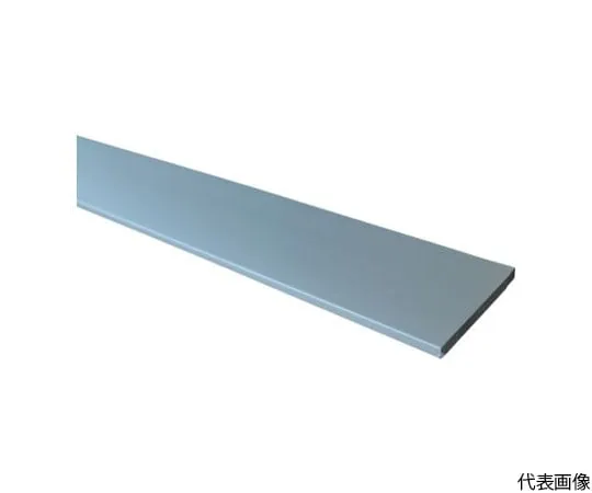 64-5010-23　［Discontinued］Aluminum Mold Flat Square Bar 20 x 2 Silver 2 m　FM132SL