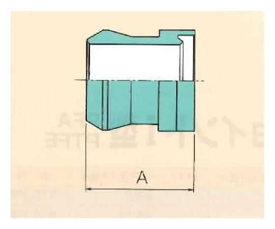 62-7094-45　［Discontinued］USL/XSP Fitting Sleeve (Millimeters) 3φ with 10 pieces 00N-126-01　00N-126-01