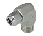 61-7636-38 Stainless Steel (SUS316) Tightening Fitting Elbow R1/8 NSL0420-01