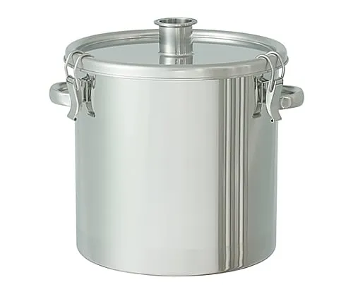 61-0753-05 Powder Collecting Stainless Steel Container (Ferrule Shape) 10L FK-CTH-24-F-1.5S