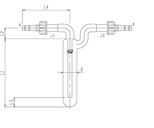 65-2346-24 Trap III Type (Hose Separable Type) Φ 30 4147-30200
