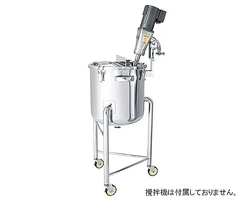 61-0750-36 Stainless Steel Stirring Container (With Stirrer Mounting Seat, Mirror Finish) 150L DTK-565