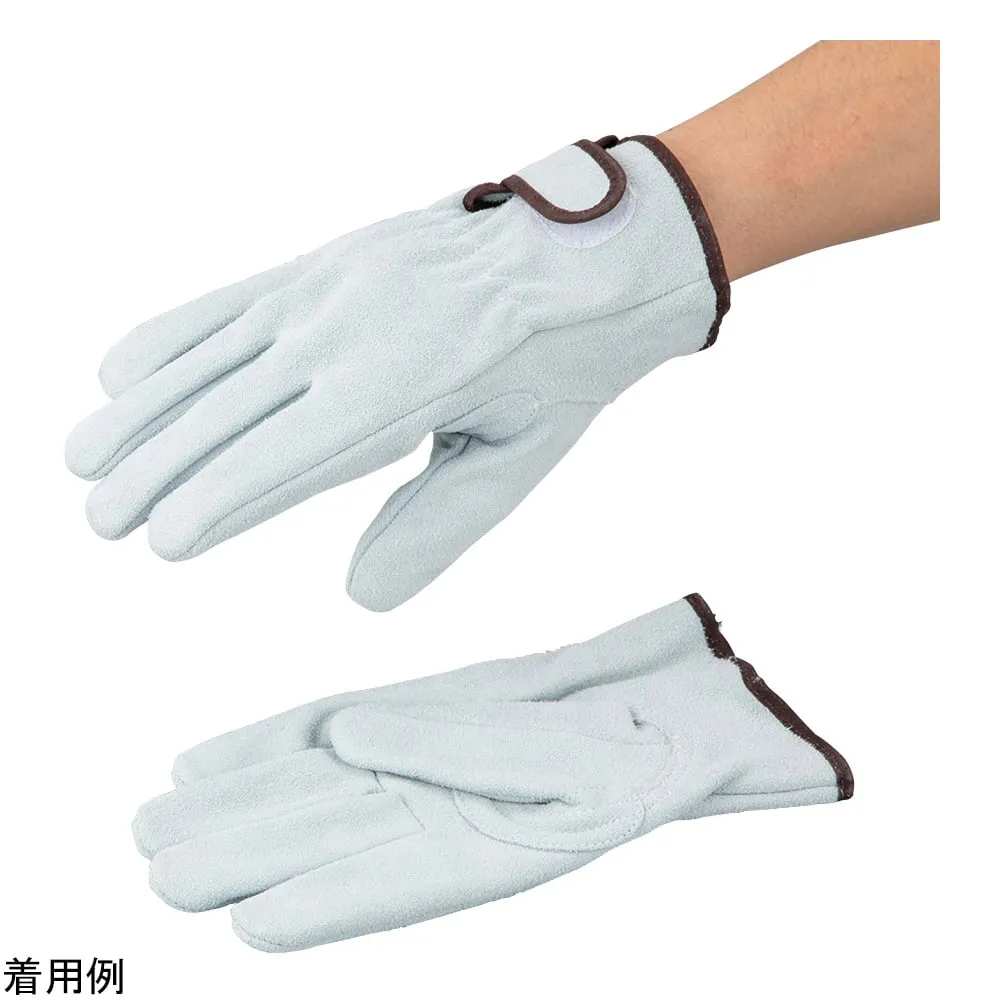 4-3743-01 Cow Leather Gloves (with Liner) M V-718FCM