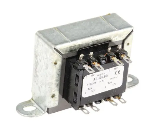 63-4636-31 RS PRO 6VA 2 Output Chassis Mounting Transformer, 12V ac 503-984
