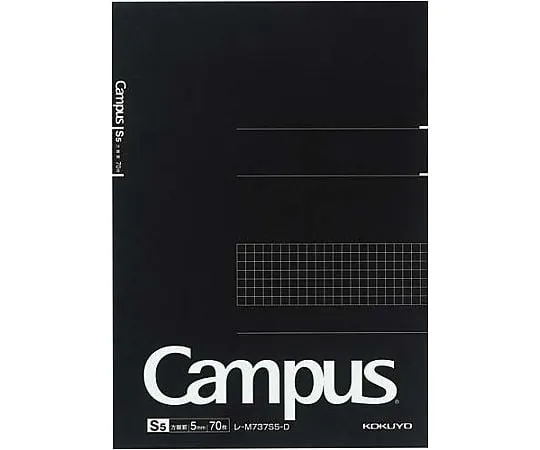 61-9098-98 Notebook Pad (Quadrille) Cut Off B5 70 Sheets レ-M737S5-D