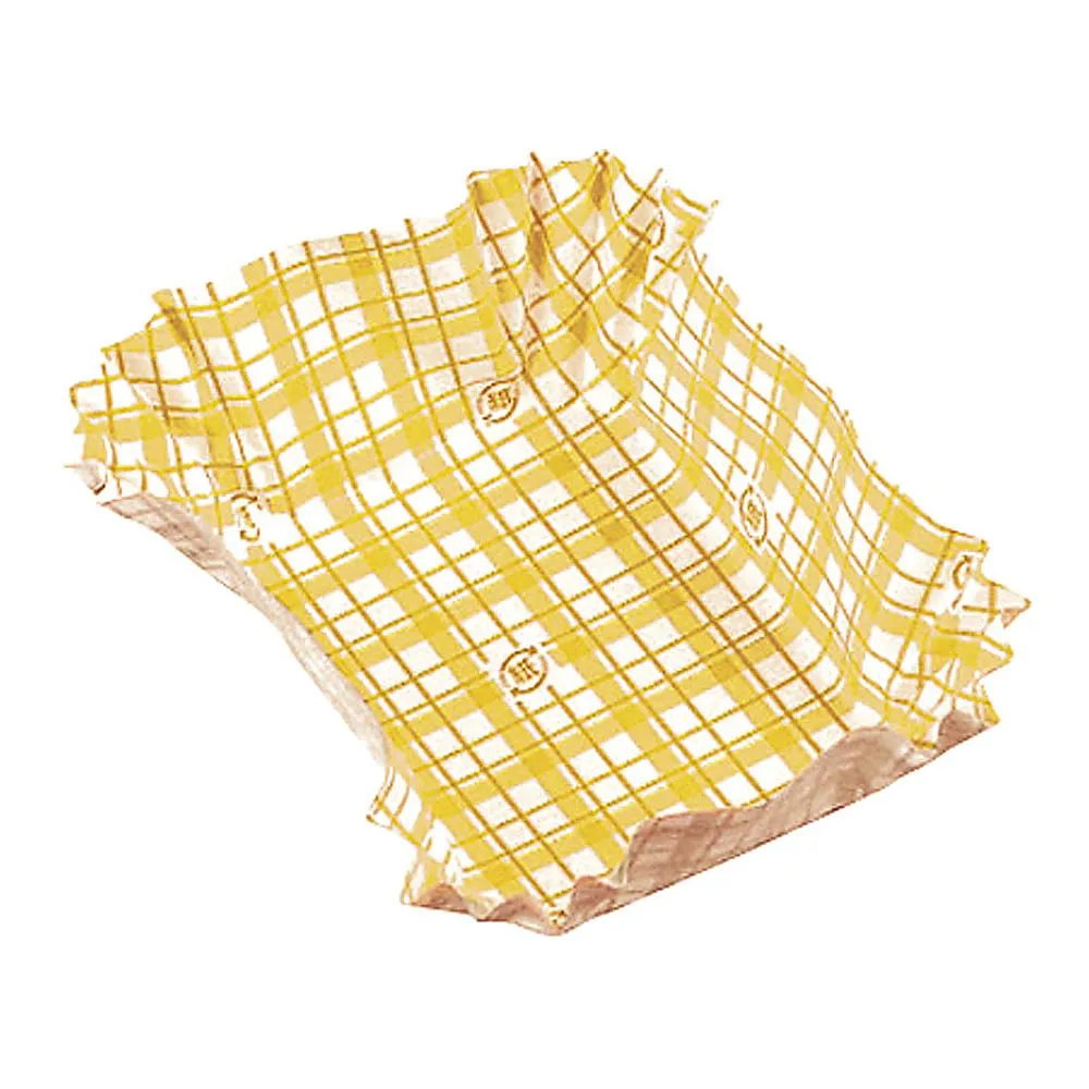 62-6649-14 Paper Cup Coco Case Square Large (500 Sheets) Yellow 0