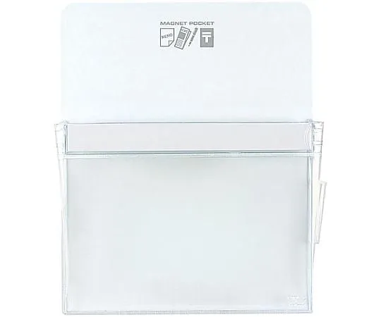 61-0625-61 Magnet Pocket A4 White マク-500NW