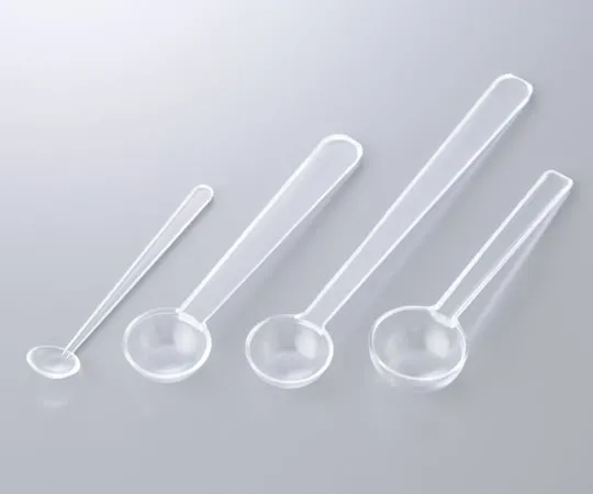 2-3421-01 Disposable Measuring Spoon Round 0.1mL No.1