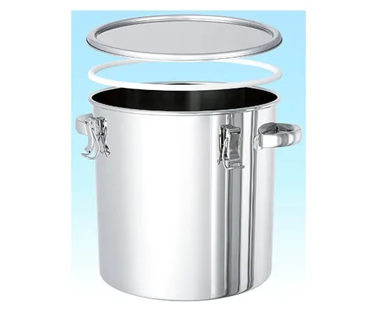 62-1369-09 Taper Shaped Stainless Steel Sealing Container with PTFE Packing 10L TP-CTH-PTFE-24