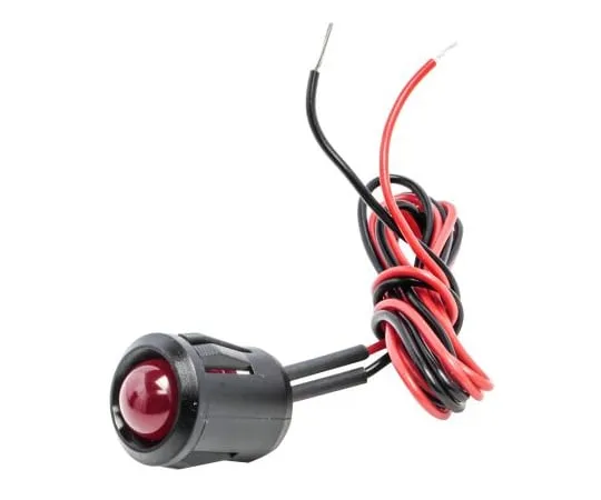 63-4586-67 RS PRO Red Flashing LED Indicator, 12 V dc, 14mm Mounting Hole Size, Lead Wires Termination 209-119